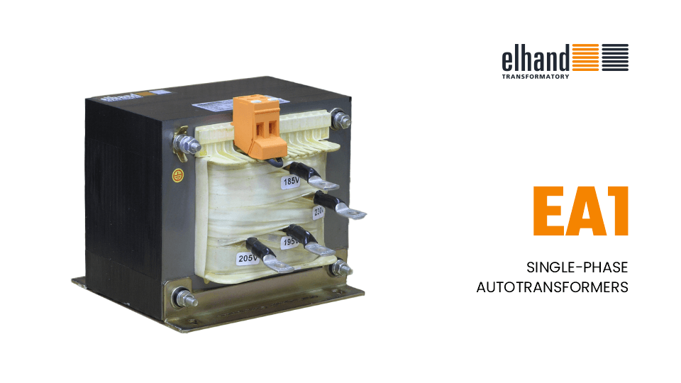 Single-phase Autotransformers EA1 | ELHAND Transformatory